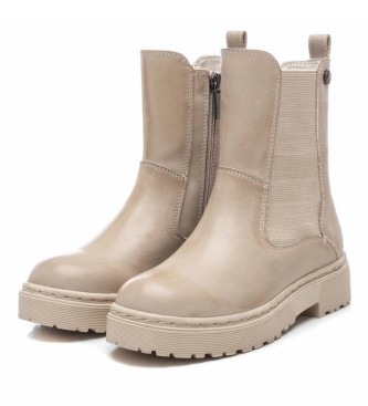 Xti Kids 150086 beige ankle boots