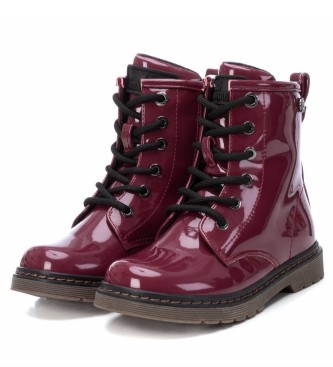 Xti Kids Garnet patent leather ankle boots