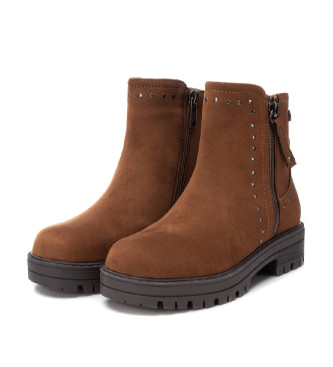 Xti Kids Dziewczęce buty Xti Kid Bootie 150955 brązowe