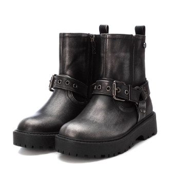 Xti Kids Dziewczęce buty Xti Kid Bootie 150971 srebrne