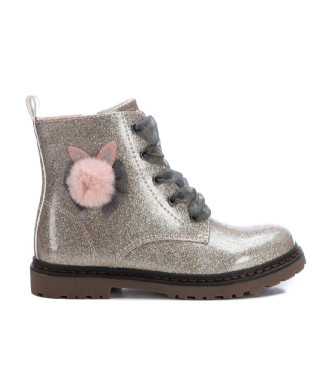 Xti Kids Girl's Xti Kid Ankle Boots 151091 silver