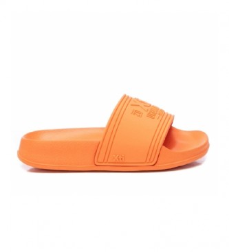 Xti Kids Orangefarbene Gummi-Flip-Flops