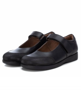 Xti Kids Chaussures en cuir 150257 noir