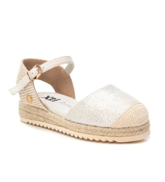 Xti Kids Espadryle 151192 srebrne