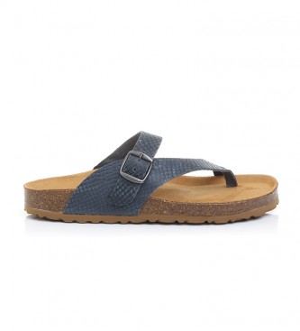 Yokono Mabul leather sandals 013 blue