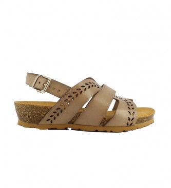 Yokono Sandalias de piel Monaco-076 taupe - Tienda Esdemarca moda, calzado  y complementos - zapatos de marca y zapatillas de marca