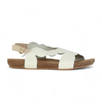 Yokono Leather sandals Ibiza 172 white