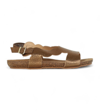 Yokono Leather sandals Ibiza 172 bronze