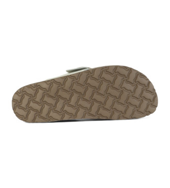 Yokono Leren sandalen Granada 704 wit