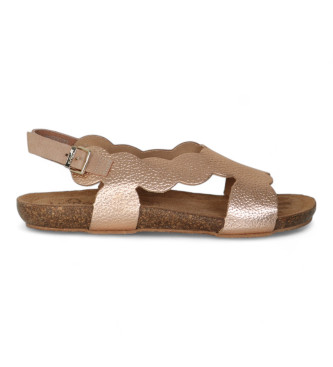 Yokono Leather Sandals Ibiza 172 bronze