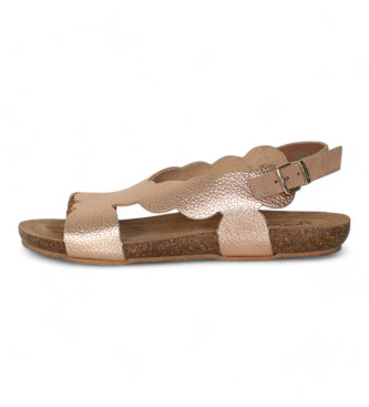 Yokono Usnjene sandale Ibiza 172 bronze