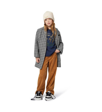 Zadig & Voltaire Szary nowoczesny płaszcz