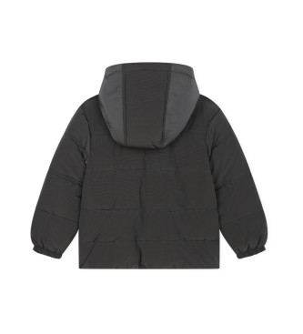 Zadig & Voltaire Dark grey quilted anorak