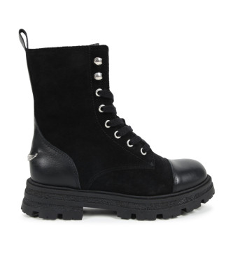 Zadig & Voltaire Black leather ankle boots