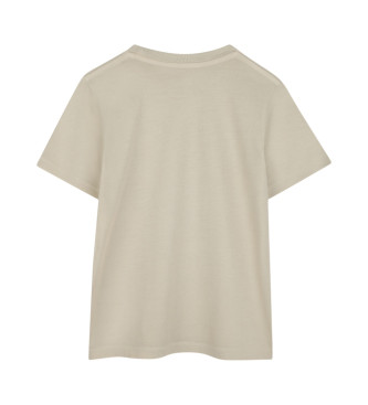 Zadig & Voltaire T-shirt bege de manga curta