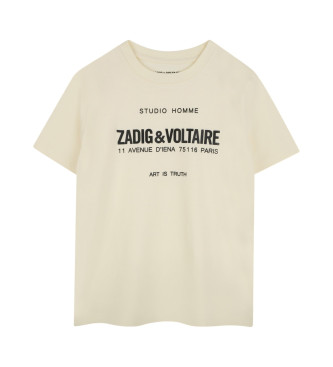 Zadig & Voltaire T-shirt  manches courtes blanc