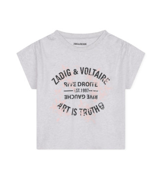 Zadig & Voltaire T-shirt M.c. gris