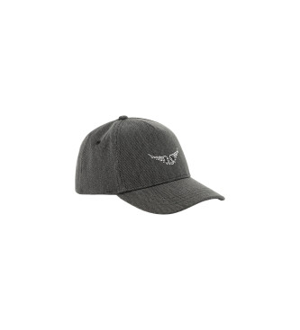 Zadig & Voltaire Gorra con detalles de logo negro