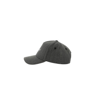 Zadig & Voltaire Gorra con detalles de logo negro