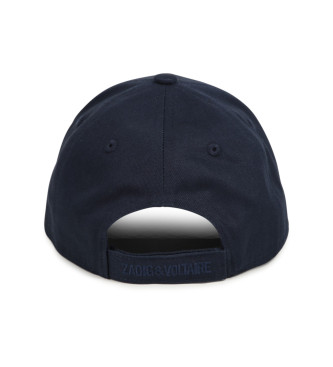 Zadig & Voltaire Navy cotton twill cap