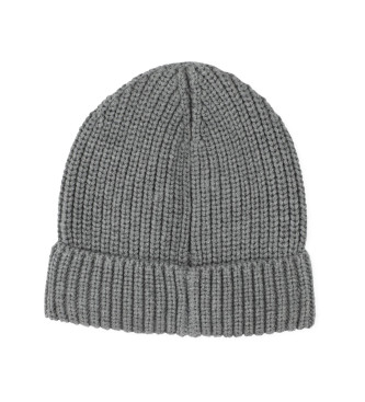 Zadig & Voltaire Siva kapa Fancy Rib Cap