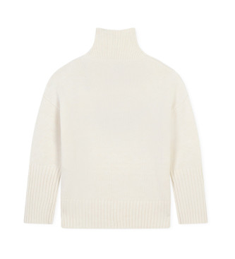 Zadig & Voltaire Wit ecru Pullover met zwanenhals