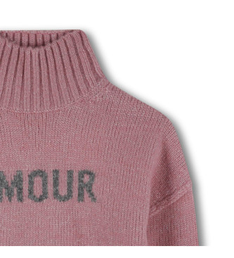 Zadig & Voltaire Sweter Amour różowy