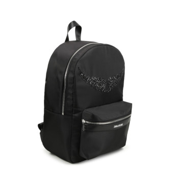 Zadig & Voltaire Black polyester backpack