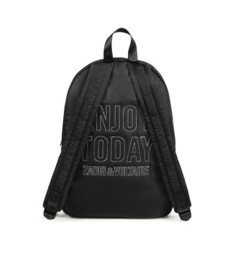 Zadig & Voltaire Black polyester backpack