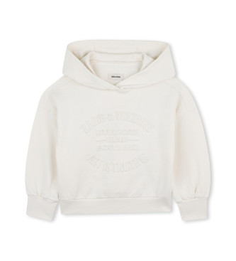 Zadig & Voltaire Bluza z kapturem w kolorze złamanej bieli