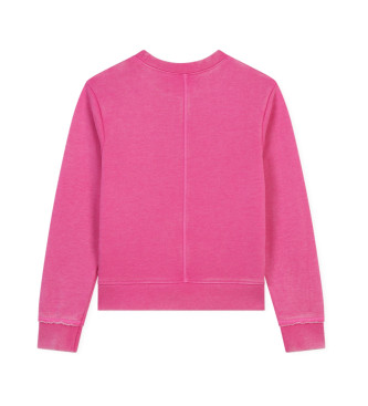 Zadig & Voltaire Sweat-shirt en coton rose