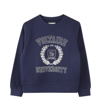 Zadig & Voltaire Navy logo sweatshirt