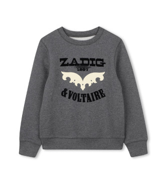Zadig & Voltaire Szara bluza Voltaire