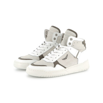 Zadig & Voltaire Sneakers in pelle bianca