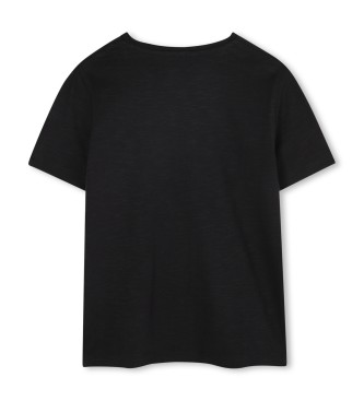 Zadig & Voltaire Maglietta nera a maniche corte