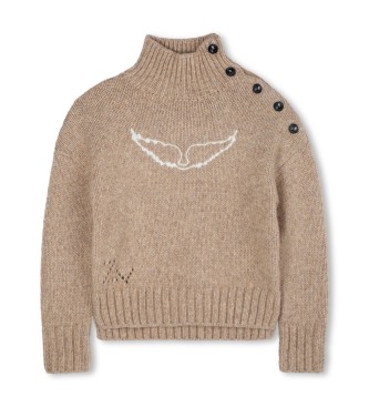 Zadig & Voltaire Maglione dolcevita marrone