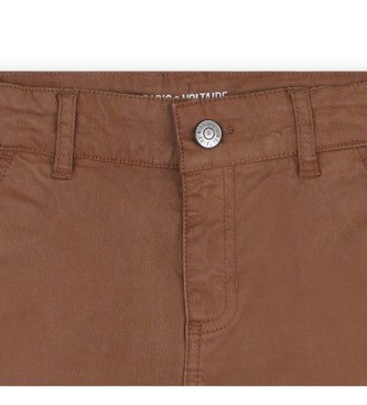 Zadig & Voltaire Pantaloni X60 marroni