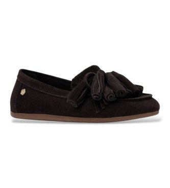 Carmela Mocassins de Pele 164146 marrom