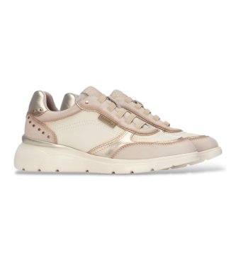 Carmela Beige 164219 Leather Sneakers