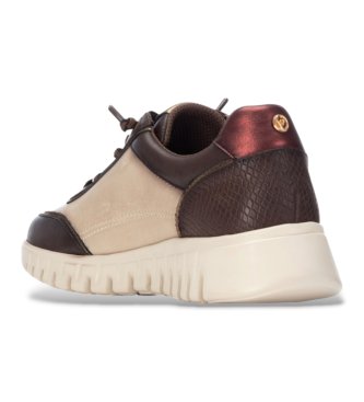 Carmela Buty skórzane 164244 br?zowe