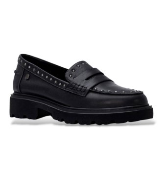 Carmela Mocassins de Pele 164271 preto