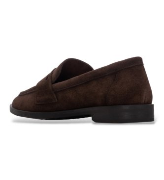 Carmela Mocassins de Pele 164290 marrom