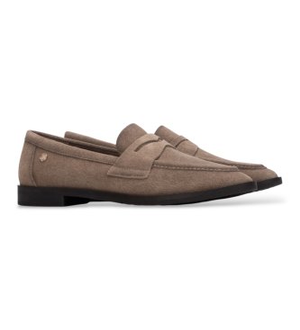 Carmela Mocassins de Pele 164290 taupe