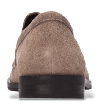 Carmela Mocassins de Pele 164290 taupe
