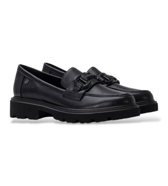Carmela Mocassins de Pele 164336 preto