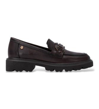 Carmela Mocassins de Pele 164336 castanho