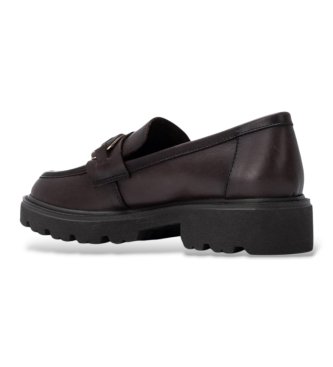 Carmela Mocassins de Pele 164336 castanho