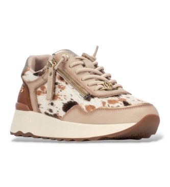 Carmela Light brown leather sneakers 164360