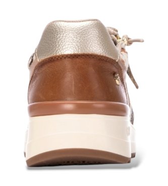Carmela Light brown leather sneakers 164360