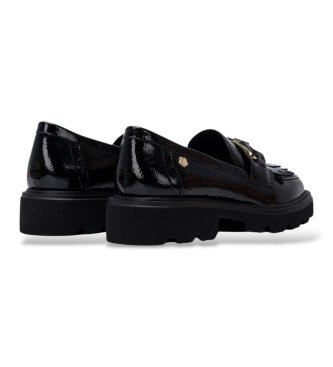 Carmela Mocassins de Pele 164369 preto